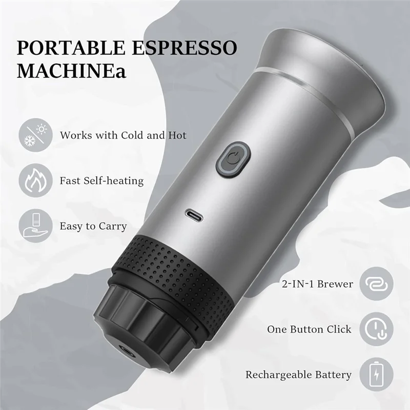 Espresso Coffee Machine Compatible With Capsules & Powder Compatible With Capsules & PowderJe suis