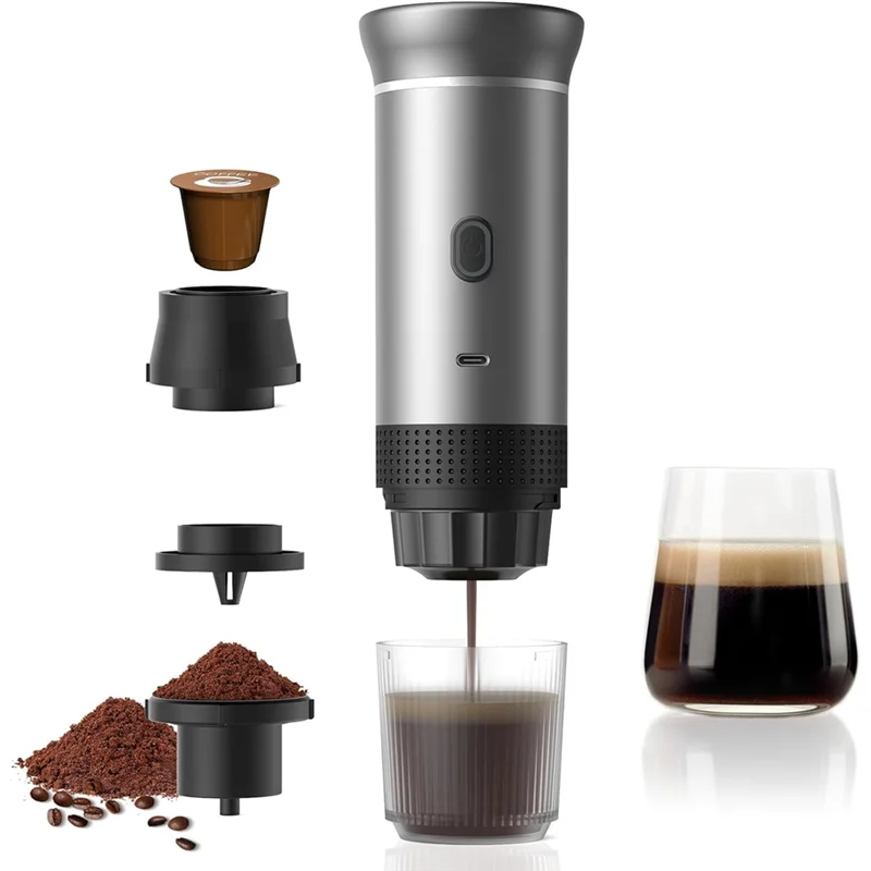 Espresso Coffee Machine Compatible With Capsules & Powder Compatible With Capsules & PowderJe suis